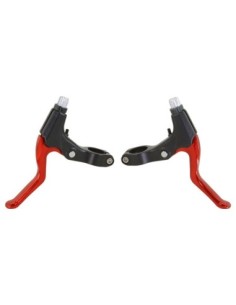 Cantilever Alloy Brake Lever Set 228-AD Black/RED.